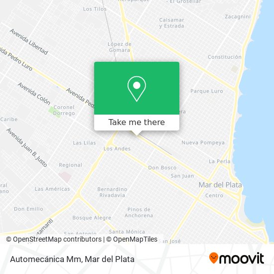 Mapa de Automecánica Mm