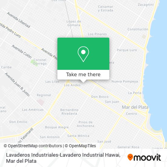 Lavaderos Industriales-Lavadero Industrial Hawai map