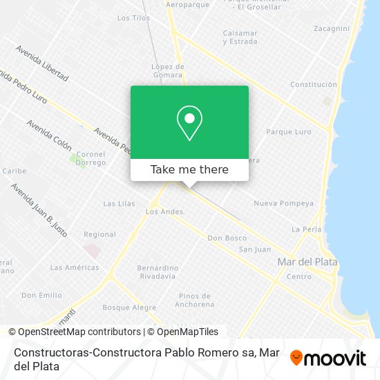 Constructoras-Constructora Pablo Romero sa map