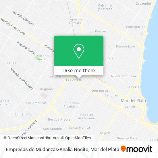 Mapa de Empresas de Mudanzas-Analia Nocito