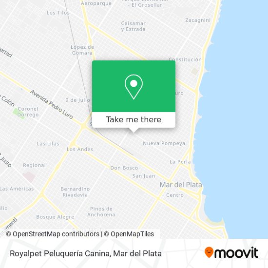 Royalpet Peluquería Canina map