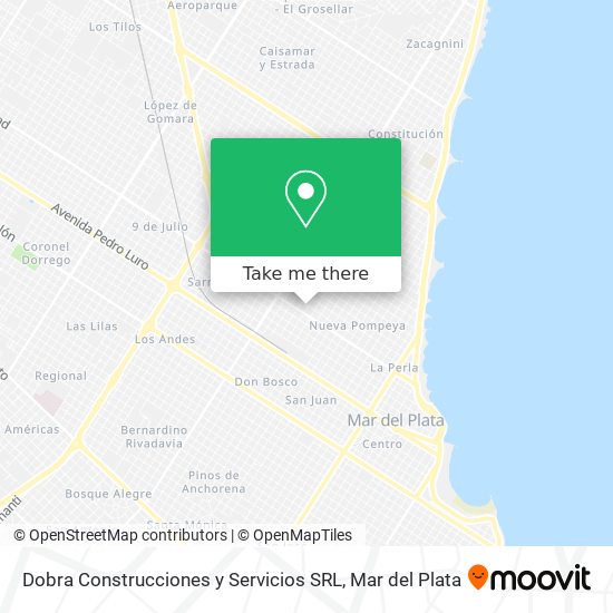 Dobra Construcciones y Servicios SRL map