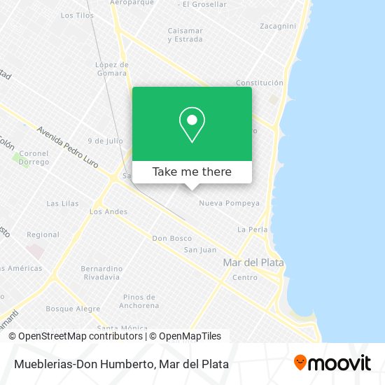 Mueblerias-Don Humberto map