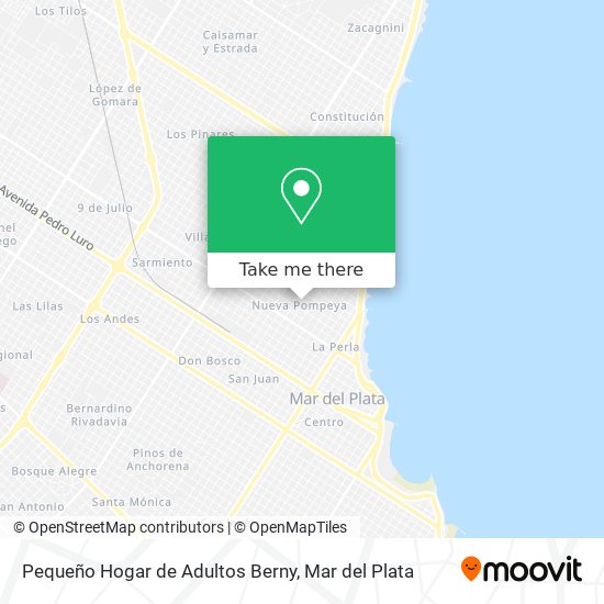 Pequeño Hogar de Adultos Berny map