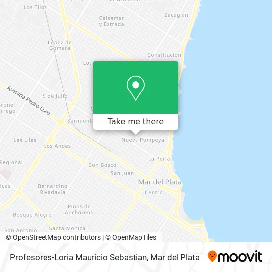 Mapa de Profesores-Loria Mauricio Sebastian
