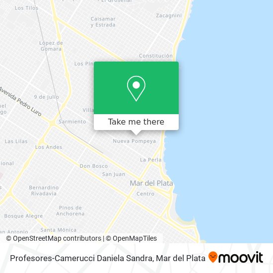 Profesores-Camerucci Daniela Sandra map