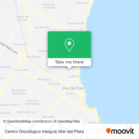 Centro Oncológico Integral map