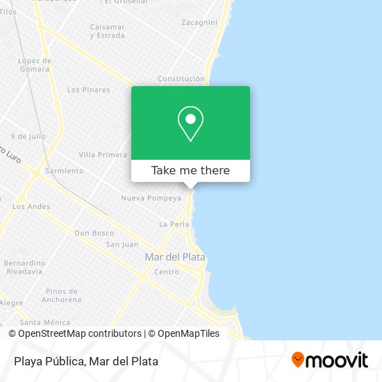 Playa Pública map