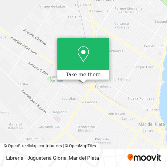 Libreria - Jugueteria Gloria map
