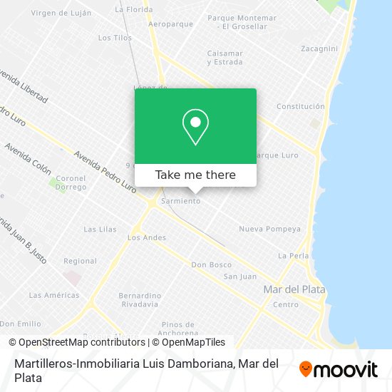 Mapa de Martilleros-Inmobiliaria Luis Damboriana