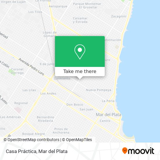Casa Práctica map