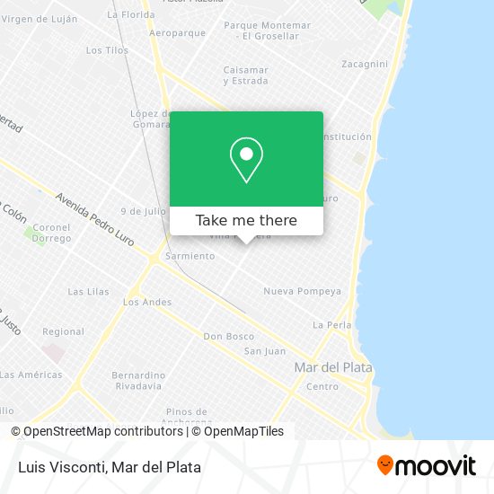 Mapa de Luis Visconti