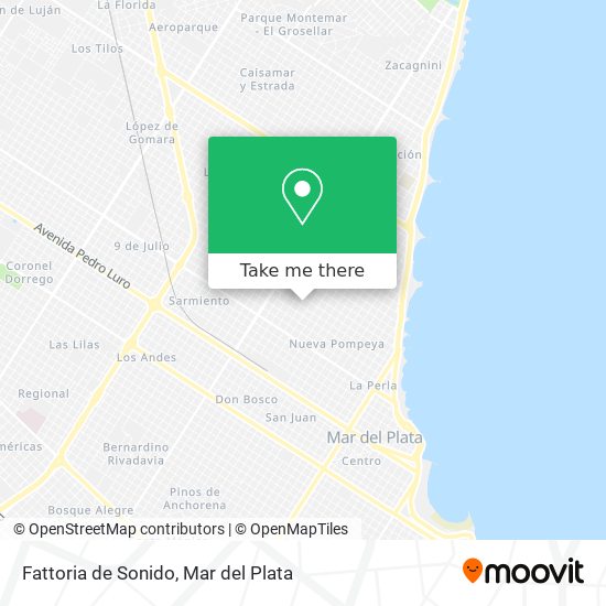 Fattoria de Sonido map