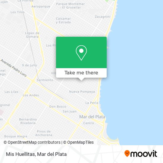 Mapa de Mis Huellitas