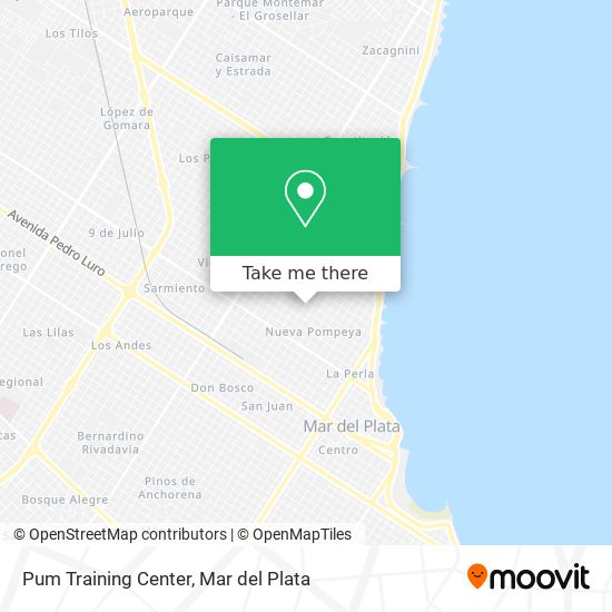 Mapa de Pum Training Center