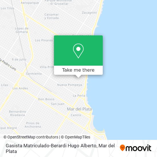 Gasista Matriculado-Berardi Hugo Alberto map