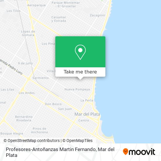 Profesores-Antoñanzas Martin Fernando map