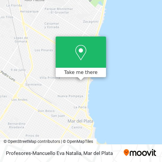 Profesores-Mancuello Eva Natalia map