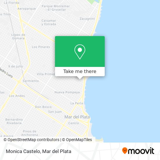 Mapa de Monica Castelo