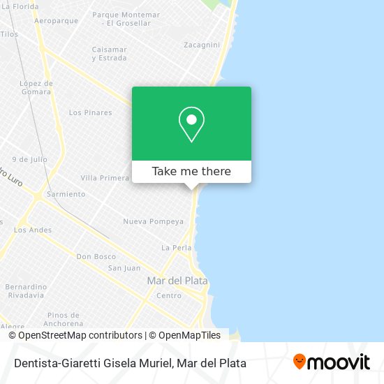 Dentista-Giaretti Gisela Muriel map