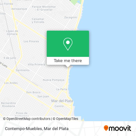 Mapa de Contempo-Muebles