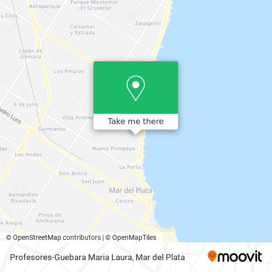 Profesores-Guebara Maria Laura map