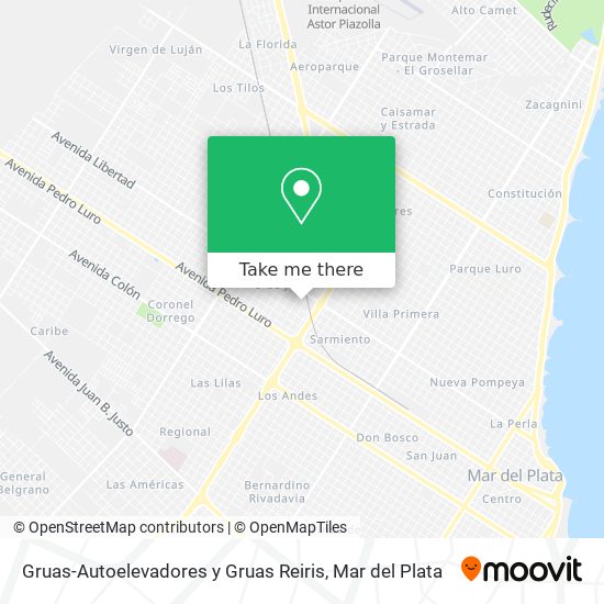 Gruas-Autoelevadores y Gruas Reiris map