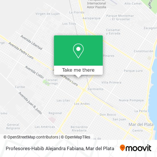 Mapa de Profesores-Habib Alejandra Fabiana