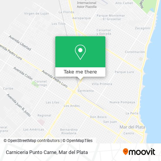 Carniceria Punto Carne map