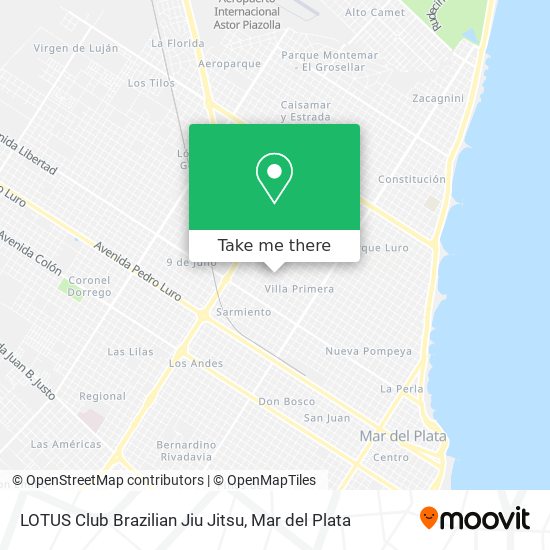 Mapa de LOTUS Club Brazilian Jiu Jitsu