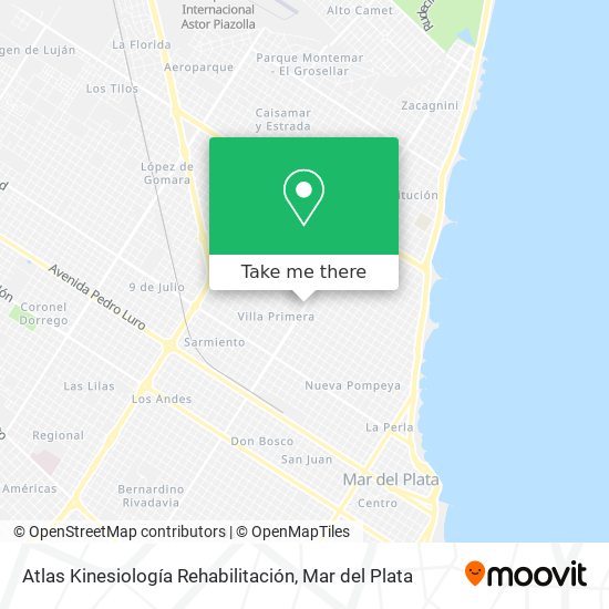 Mapa de Atlas Kinesiología Rehabilitación