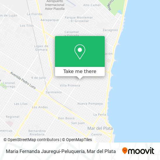 Mapa de Maria Fernanda Jauregui-Peluquería