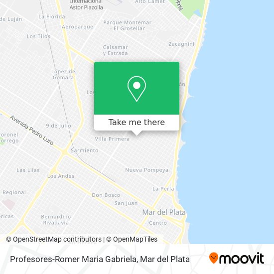 Profesores-Romer Maria Gabriela map