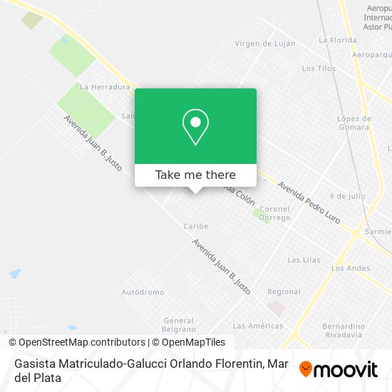 Mapa de Gasista Matriculado-Galucci Orlando Florentin