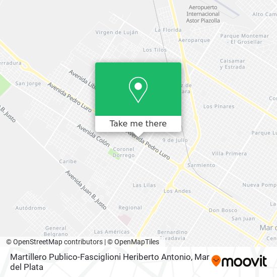 Martillero Publico-Fasciglioni Heriberto Antonio map