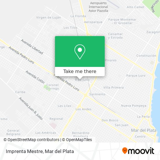 Imprenta Mestre map