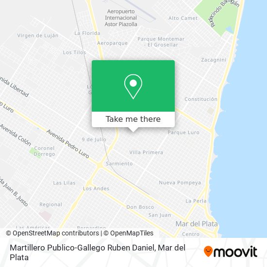 Martillero Publico-Gallego Ruben Daniel map