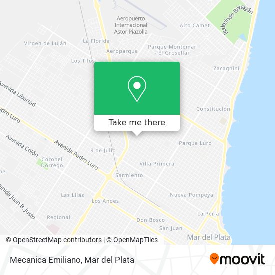 Mapa de Mecanica Emiliano