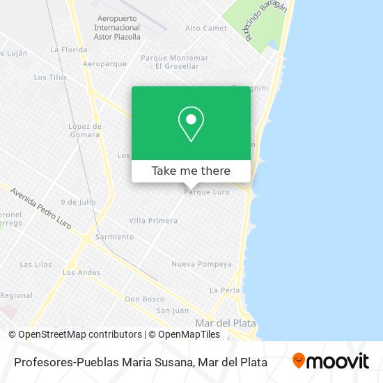 Profesores-Pueblas Maria Susana map