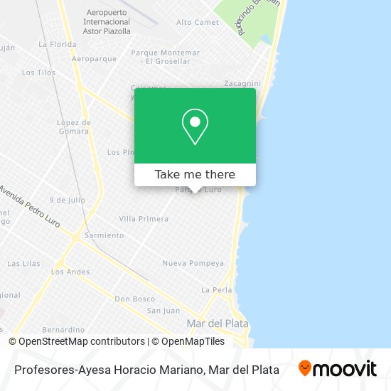 Profesores-Ayesa Horacio Mariano map