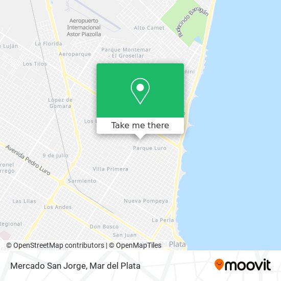 Mercado San Jorge map