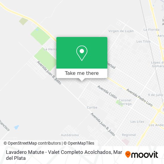 Lavadero Matute - Valet Completo Acolchados map