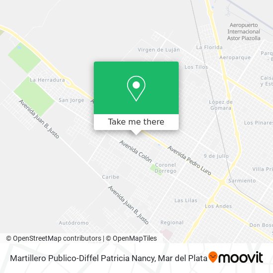 Martillero Publico-Diffel Patricia Nancy map