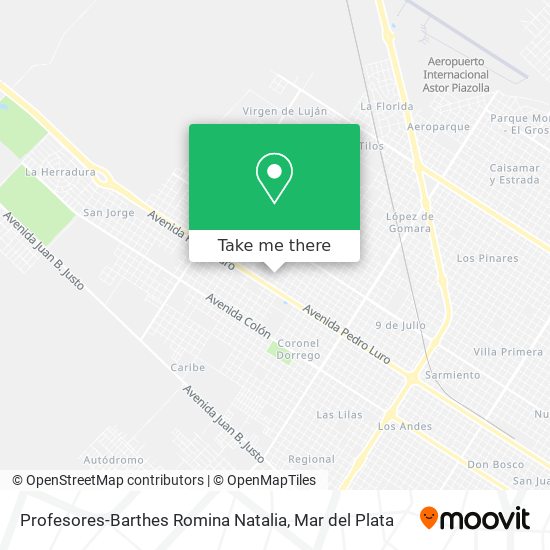 Mapa de Profesores-Barthes Romina Natalia