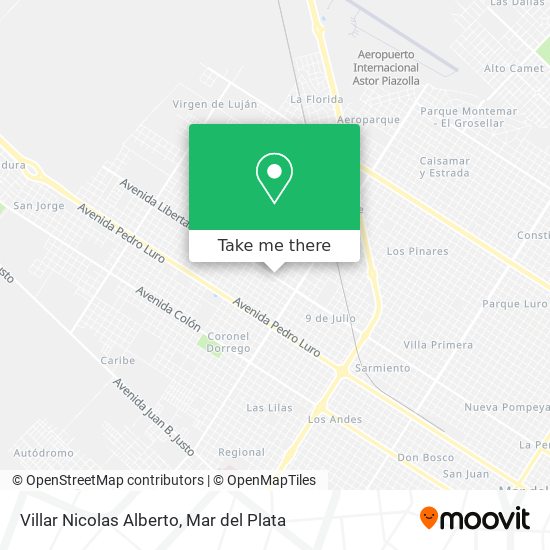 Villar Nicolas Alberto map