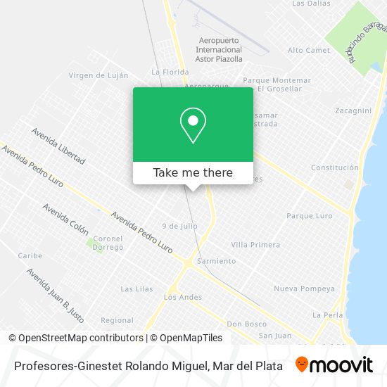 Profesores-Ginestet Rolando Miguel map