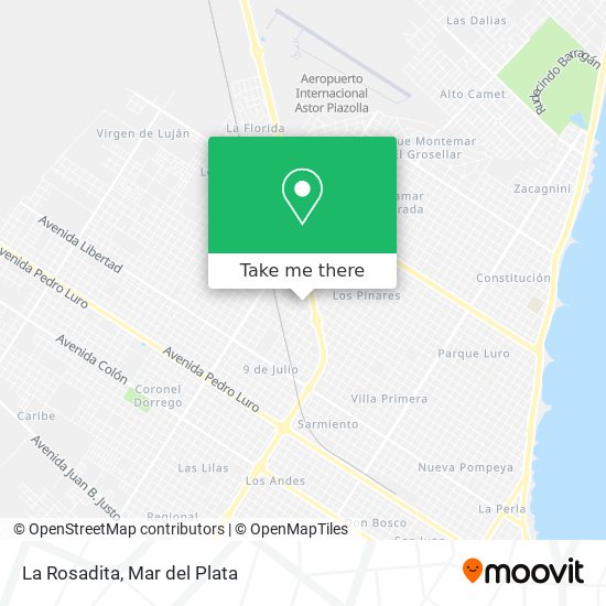 Mapa de La Rosadita