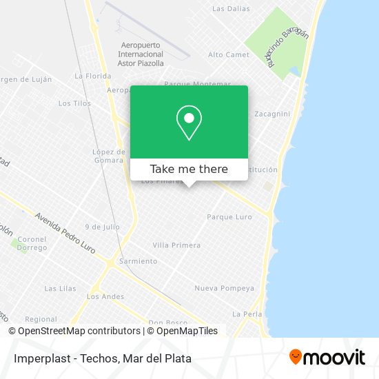 Imperplast - Techos map