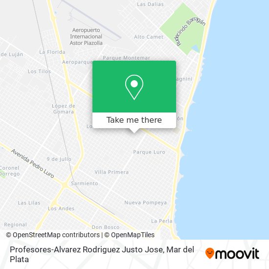 Profesores-Alvarez Rodriguez Justo Jose map