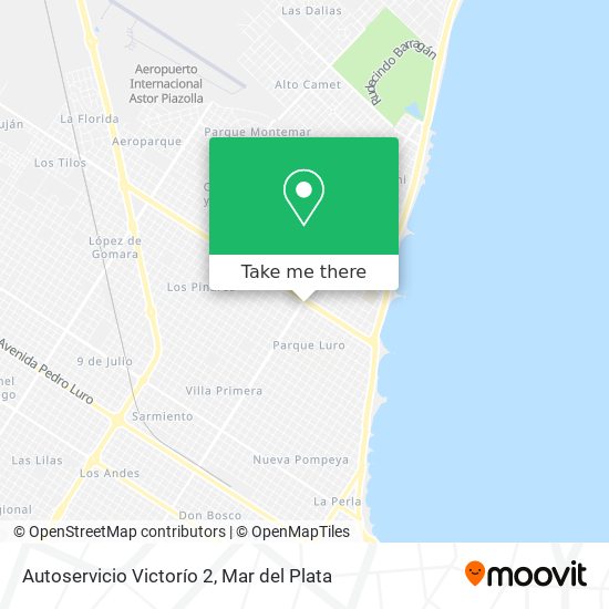 Autoservicio Victorío 2 map